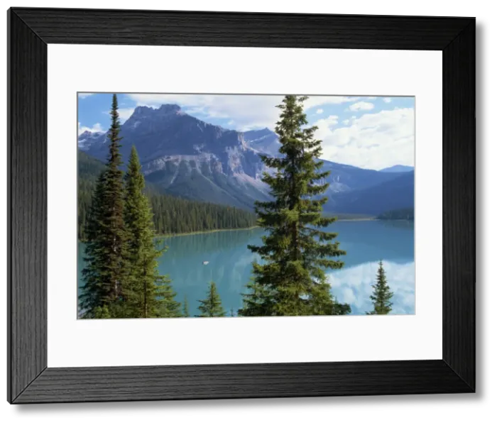 Framed Print : Emerald Lake, Yoho National Park, UNESCO World Heritage Site, Rocky Mountains Framed Print : Emerald Lake, Yoho National Park, UNESCO World Heritage Site, Rocky Mountains