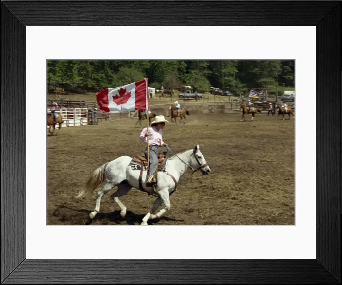 Framed Print : Rodeo, British Columbia, Canada, North America Framed Print : Rodeo, British Columbia, Canada, North America