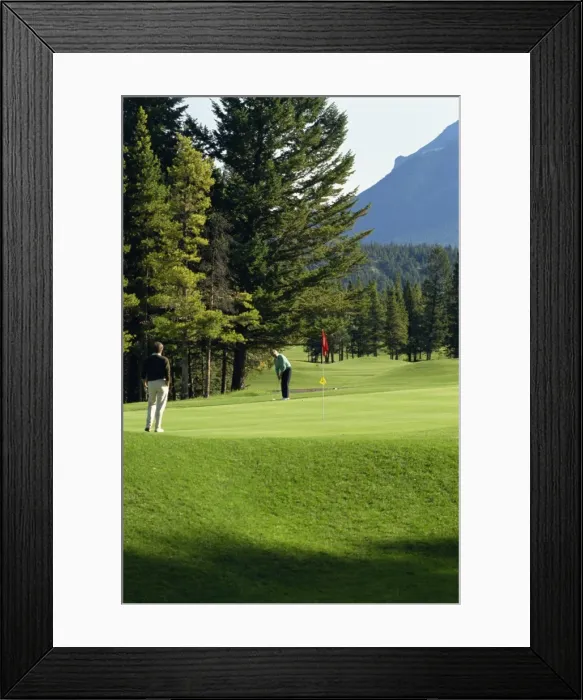Framed Print : Banff Springs golf course, Rocky Mountains near Banff, Alberta, Canada, North America Framed Print : Banff Springs golf course, Rocky Mountains near Banff, Alberta, Canada, North America