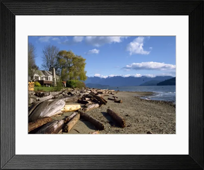 Framed Print : Gibsons Landing area, near Vancouver, British Columbia, Canada, North America Framed Print : Gibsons Landing area, near Vancouver, British Columbia, Canada, North America