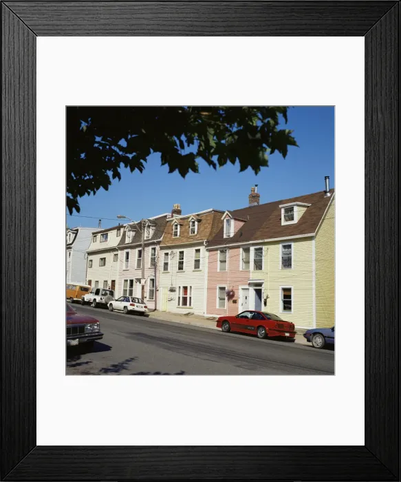 Framed Print : St. Johns, Newfoundland, Canada, North America Framed Print : St. Johns, Newfoundland, Canada, North America