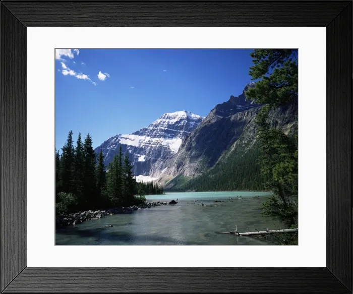 Framed Print : Mount Edith Cavell, Jasper National Park, UNESCO World Heritage Site, Rocky Mountains Framed Print : Mount Edith Cavell, Jasper National Park, UNESCO World Heritage Site, Rocky Mountains