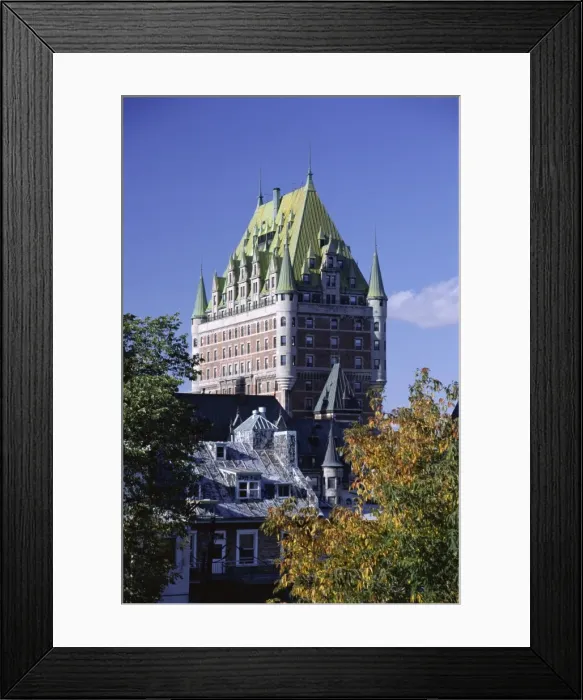 Framed Print : Chateau Frontenac, Quebec City, Quebec Province, Canada, North America Framed Print : Chateau Frontenac, Quebec City, Quebec Province, Canada, North America