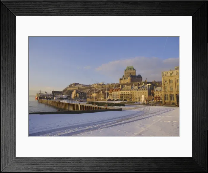Framed Print : Chateau Frontenac, Old Quebec City, Quebec, Canada Framed Print : Chateau Frontenac, Old Quebec City, Quebec, Canada