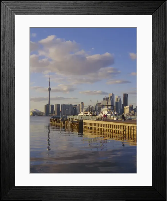 Framed Print : City skyline, Toronto, Ontario, Canada Framed Print : City skyline, Toronto, Ontario, Canada