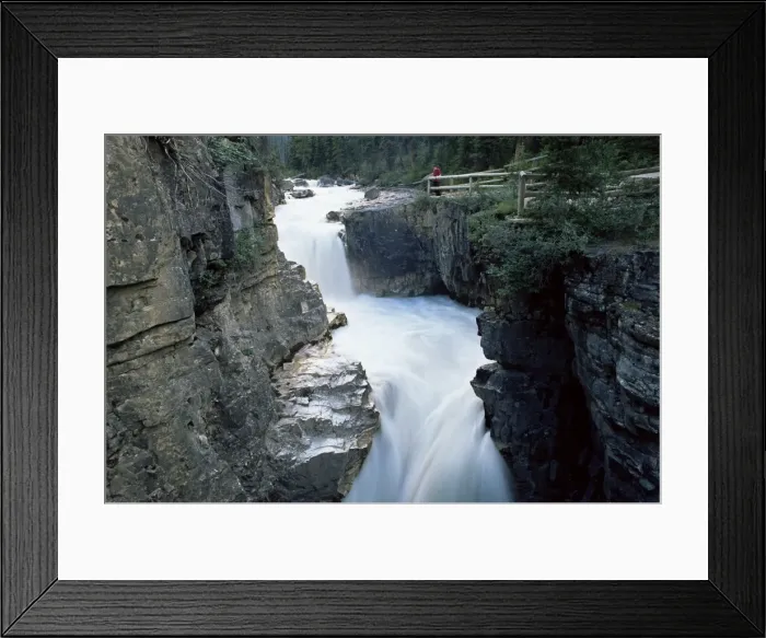 Framed Print : The fast-flowing Tokumm Creek swollen by summer snowmelt, Marble Canyon Framed Print : The fast-flowing Tokumm Creek swollen by summer snowmelt, Marble Canyon