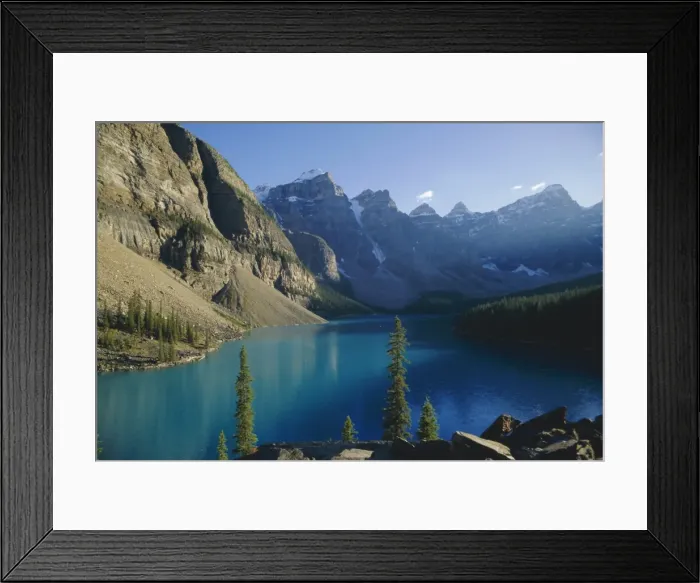 Framed Print : Valley of Ten Peaks, Moraine Lake, Banff National Park, Rocky Mountains Framed Print : Valley of Ten Peaks, Moraine Lake, Banff National Park, Rocky Mountains