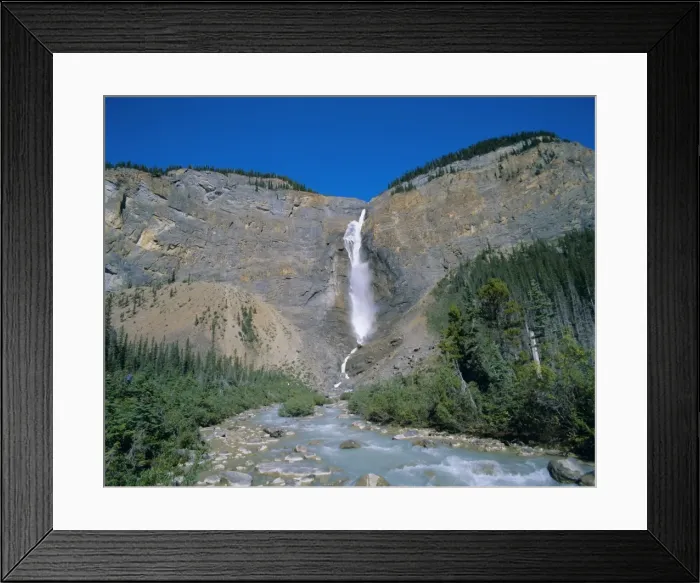 Framed Print : Takkakaw Falls, Yoho National Park, UNESCO World Heritage Site, Rocky Mountains Framed Print : Takkakaw Falls, Yoho National Park, UNESCO World Heritage Site, Rocky Mountains