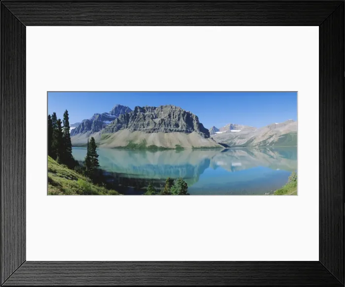 Framed Print : Bow Lake, Banff National Park, Rocky Mountains, Alberta, Canada Framed Print : Bow Lake, Banff National Park, Rocky Mountains, Alberta, Canada
