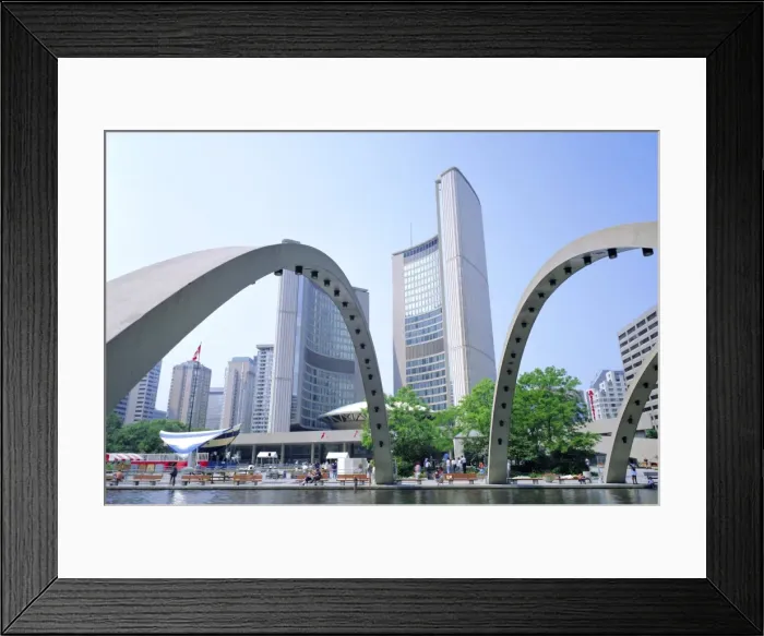Framed Print : City Hall, Toronto, Ontario, Canada Framed Print : City Hall, Toronto, Ontario, Canada