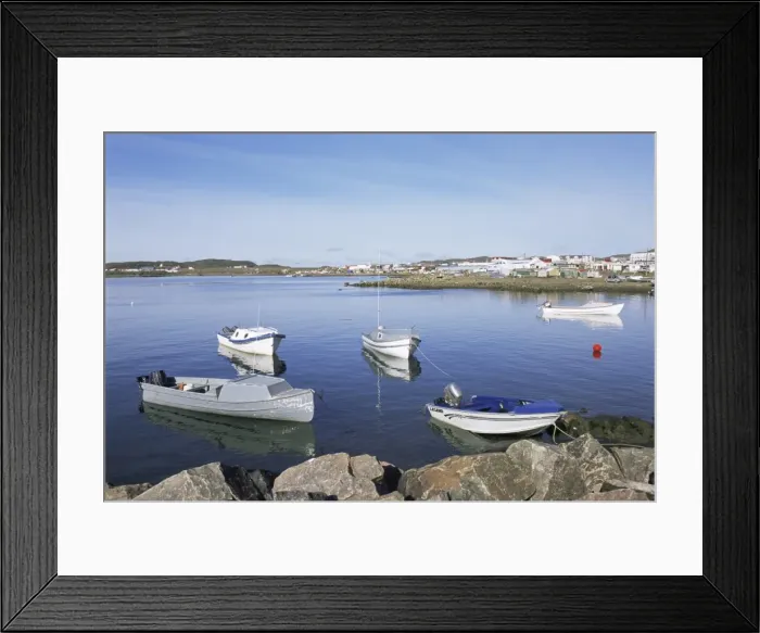Framed Print : Boats in the bay, Iqaluit, Baffin Island, Canadian Arctic, Canada, North America Framed Print : Boats in the bay, Iqaluit, Baffin Island, Canadian Arctic, Canada, North America