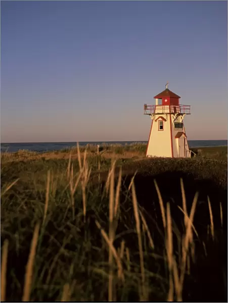 Lighthouse at Cavendish Beach, Prince Edward Island, Canada, North America