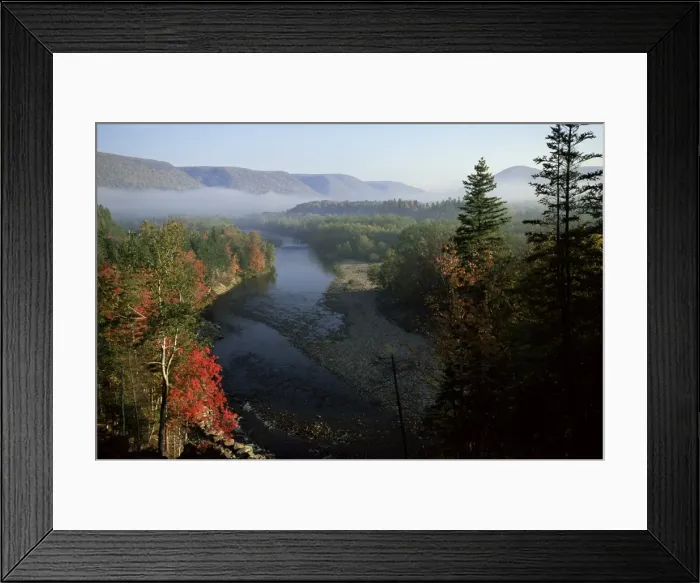 Framed Print : River in Margaree Valley, Cape Breton, Canada, North America Framed Print : River in Margaree Valley, Cape Breton, Canada, North America