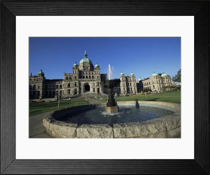 Framed Print : Parliament Building, Victoria, British Columbia (B. C. ), Canada, North America Framed Print : Parliament Building, Victoria, British Columbia (B. C. ), Canada, North America