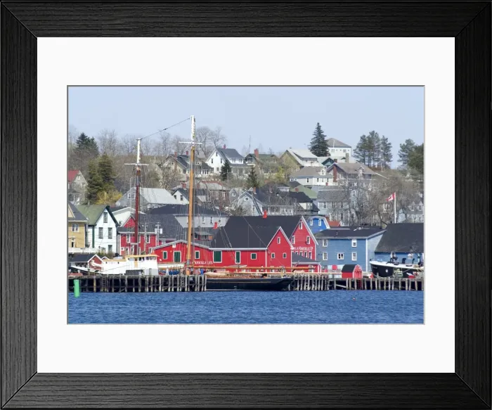 Framed Print : Town view, Lunenburg, UNESCO World Heritage Site, Nova Scotia, Canada, North America Framed Print : Town view, Lunenburg, UNESCO World Heritage Site, Nova Scotia, Canada, North America