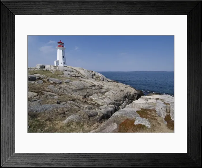 Framed Print : Lighthouse, Peggys Cove, Nova Scotia, Canada, North America Framed Print : Lighthouse, Peggys Cove, Nova Scotia, Canada, North America