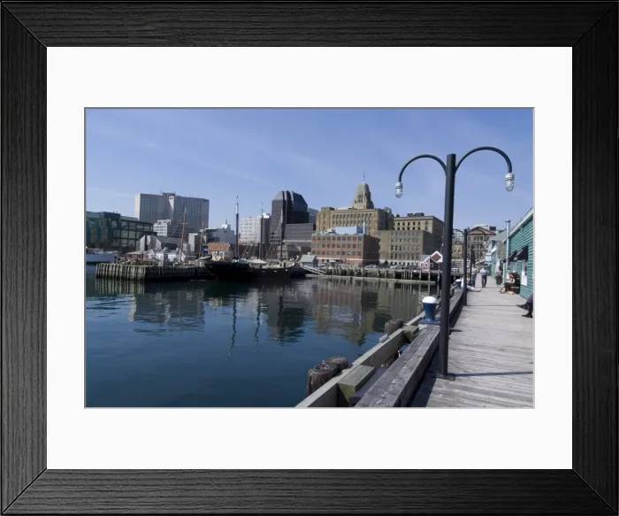 Framed Print : Harbour Walk, Halifax, Nova Scotia, Canada, North America Framed Print : Harbour Walk, Halifax, Nova Scotia, Canada, North America