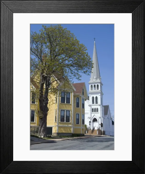 Framed Print : Lunenburg, UNESCO World Heritage Site, Nova Scotia, Canada, North America Framed Print : Lunenburg, UNESCO World Heritage Site, Nova Scotia, Canada, North America