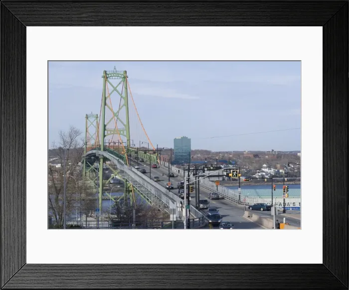 Framed Print : MacDonald Bridge, Halifax-Dartmouth, Nova Scotia, Canada, North America Framed Print : MacDonald Bridge, Halifax-Dartmouth, Nova Scotia, Canada, North America