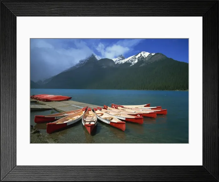 Framed Print : Lake Louise, Banff National Park, UNESCO World Heritage Site, Alberta, Canada Framed Print : Lake Louise, Banff National Park, UNESCO World Heritage Site, Alberta, Canada