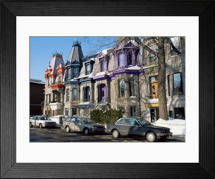Framed Print : Square St. Louis, Montreal, province of Quebec, Canada, North America Framed Print : Square St. Louis, Montreal, province of Quebec, Canada, North America
