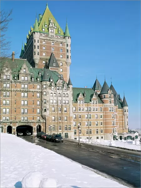 Chateau Frontenac, City of Quebec, province of Quebec, Canada, North America