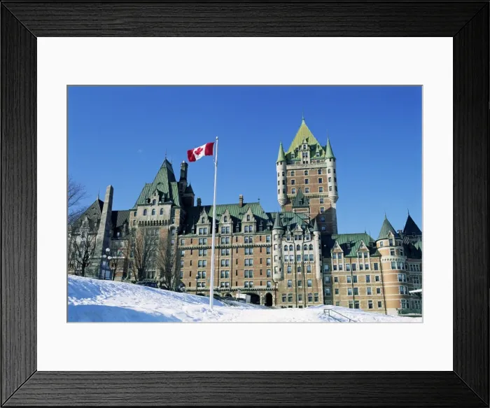 Framed Print : Chateau Frontenac, City of Quebec, Quebec, Canada, North America Framed Print : Chateau Frontenac, City of Quebec, Quebec, Canada, North America