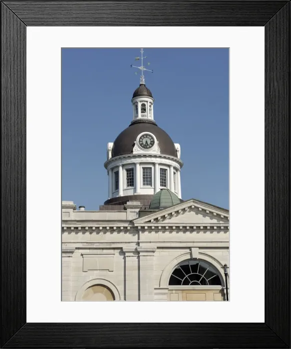 Framed Print : The City Hall, Kingston, Ontario, Canada, North America Framed Print : The City Hall, Kingston, Ontario, Canada, North America