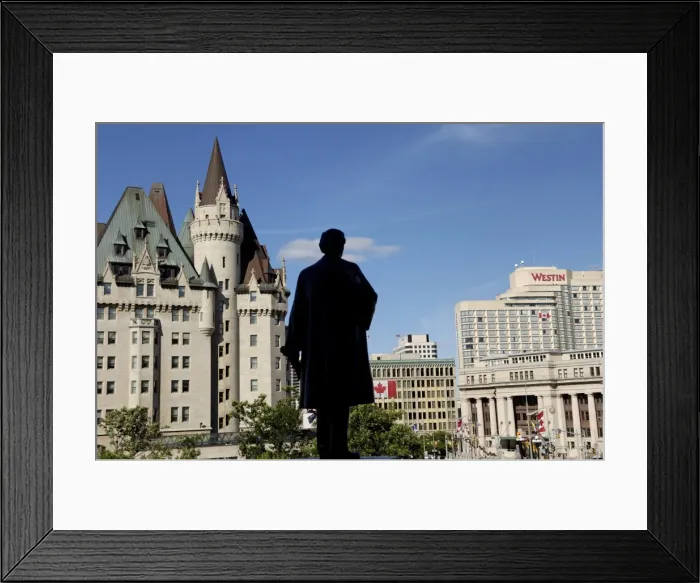 Framed Print : Located in the heart of the capital next to the Parliament Buildings, the Fairmont Chateau Laurier hotel is limestone edifice with turrets and masonry reminiscent of a French chateau, Ottawa, Ontario, Canada Framed Print : Located in the heart of the capital next to the Parliament Buildings, the Fairmont Chateau Laurier hotel is limestone edifice with turrets and masonry reminiscent of a French chateau, Ottawa, Ontario, Canada