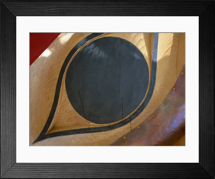 Framed Print : Totem eye, Queen Charlotte Islands, British Columbia (B. C. ), Canada, North America Framed Print : Totem eye, Queen Charlotte Islands, British Columbia (B. C. ), Canada, North America