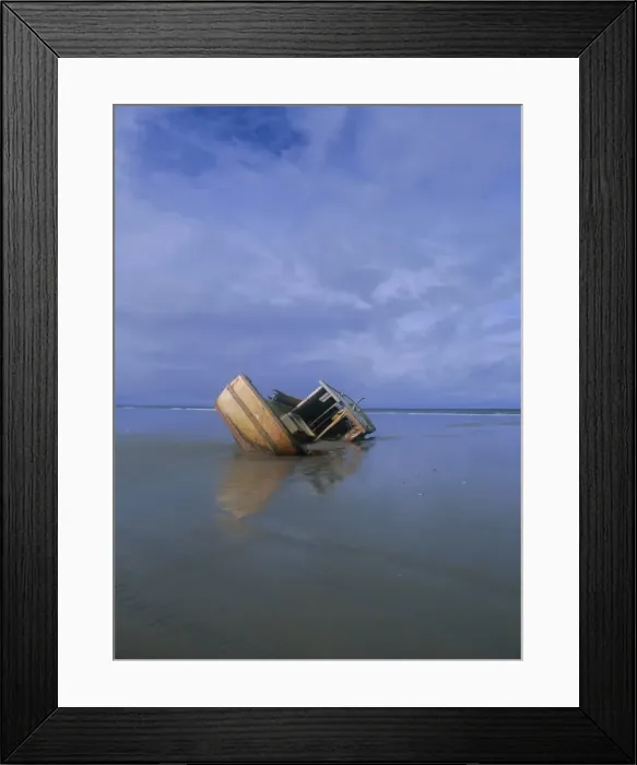 Framed Print : Wrecked ship, Queen Charlotte Islands, British Columbia (B. C. ), Canada, North America Framed Print : Wrecked ship, Queen Charlotte Islands, British Columbia (B. C. ), Canada, North America