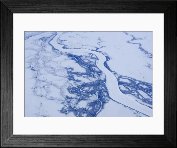 Framed Print : Churchill River from the airplane, Churchill, Hudson Bay, Manitoba, Canada, North America Framed Print : Churchill River from the airplane, Churchill, Hudson Bay, Manitoba, Canada, North America