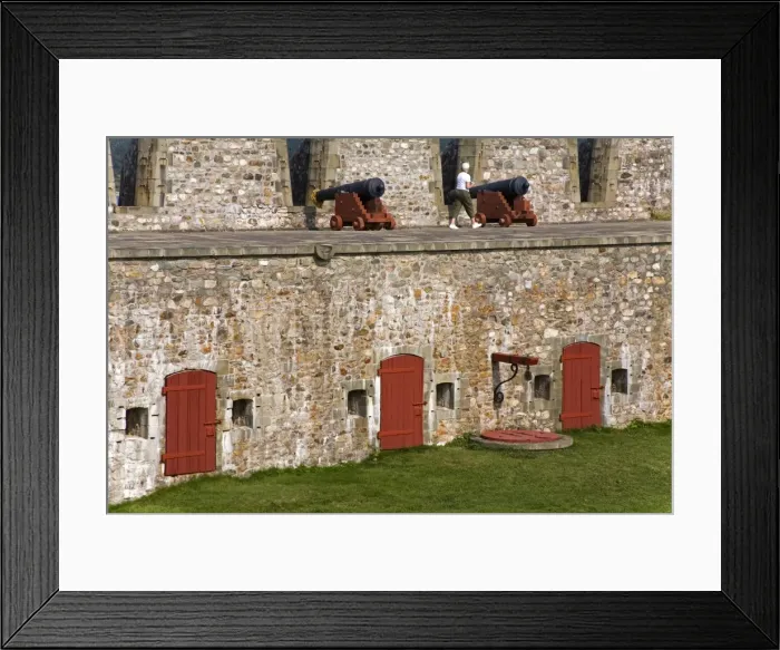 Framed Print : Kings Bastion, Fortress of Louisbourg National Historic Site, Cape Breton Island Framed Print : Kings Bastion, Fortress of Louisbourg National Historic Site, Cape Breton Island