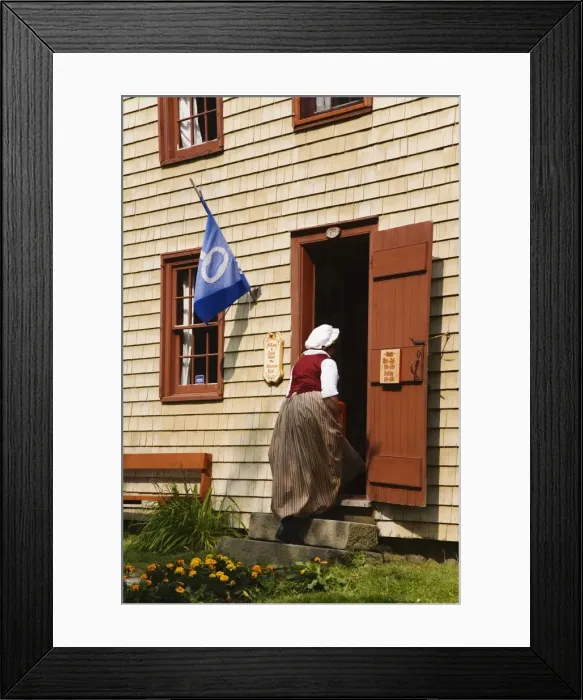 Framed Print : Cossit House Museum dating from 1878), Town of Sidney, Cape Breton Island Framed Print : Cossit House Museum dating from 1878), Town of Sidney, Cape Breton Island
