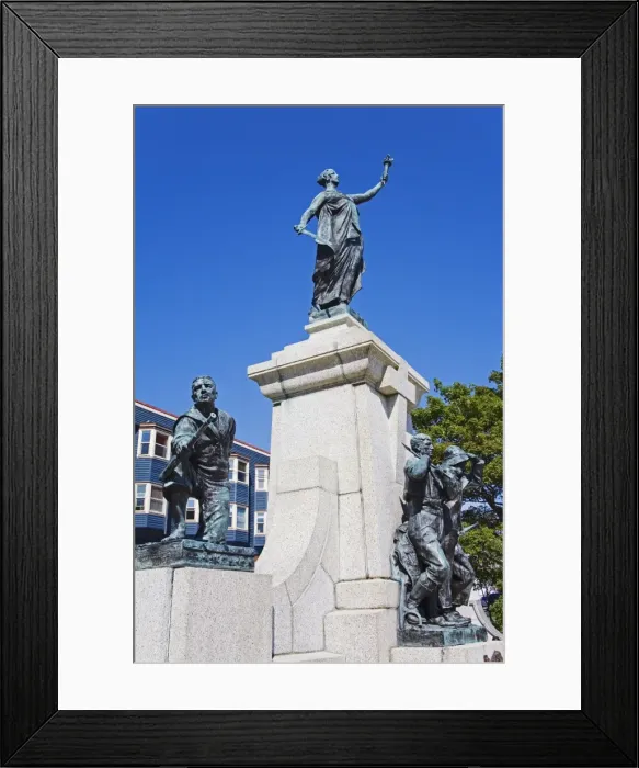 Framed Print : War Memorial, St. Johns City, Newfoundland, Canada, North America Framed Print : War Memorial, St. Johns City, Newfoundland, Canada, North America