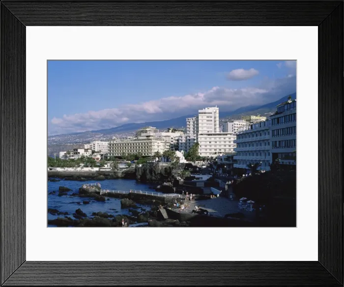 Framed Print : Puerto de la Cruz, Tenerife, Canary Islands, Spain, Europe Framed Print : Puerto de la Cruz, Tenerife, Canary Islands, Spain, Europe