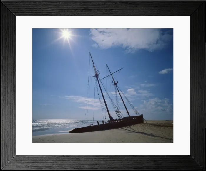 Framed Print : Wreck, south coast, Fuerteventura, Canary Islands, Spain, Atlantic Ocean, Europe Framed Print : Wreck, south coast, Fuerteventura, Canary Islands, Spain, Atlantic Ocean, Europe