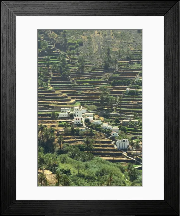 Framed Print : Valle Gran Rey, La Gomera, Canary Islands, Spain, Atlantic, Europe Framed Print : Valle Gran Rey, La Gomera, Canary Islands, Spain, Atlantic, Europe