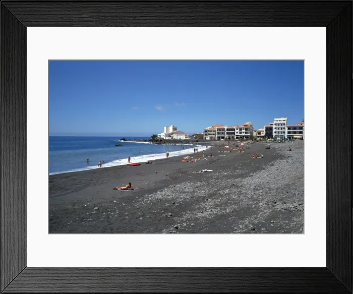Framed Print : Playa de Gran Rey, La Gomera, Canary Islands, Spain, Atlantic Ocean, Europe Framed Print : Playa de Gran Rey, La Gomera, Canary Islands, Spain, Atlantic Ocean, Europe