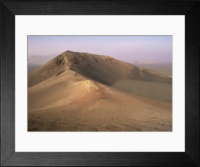 Framed Print : Orange volcano crater, Timanfaya National Park (Fire Mountains), Lanzarote Framed Print : Orange volcano crater, Timanfaya National Park (Fire Mountains), Lanzarote