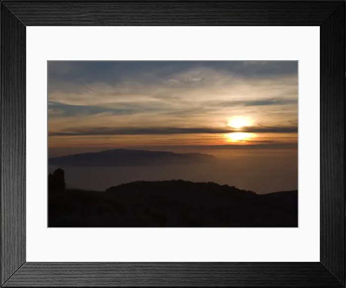 Framed Print : Sunset from Parque Nacional de Las Canadas del Teide (Teide National Park) Framed Print : Sunset from Parque Nacional de Las Canadas del Teide (Teide National Park)