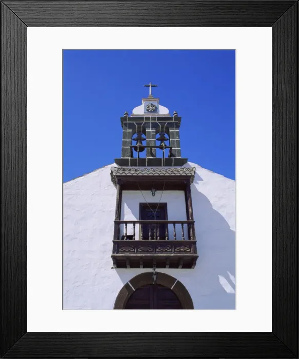 Framed Print : Church at Mirca, La Palma, Canary Islands, Spain, Europe Framed Print : Church at Mirca, La Palma, Canary Islands, Spain, Europe