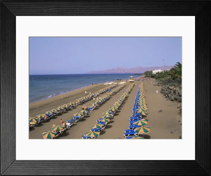 Framed Print : Puerto del Carmen, Lanzarote, Canary Islands, Spain, Atlantic, Europe Framed Print : Puerto del Carmen, Lanzarote, Canary Islands, Spain, Atlantic, Europe