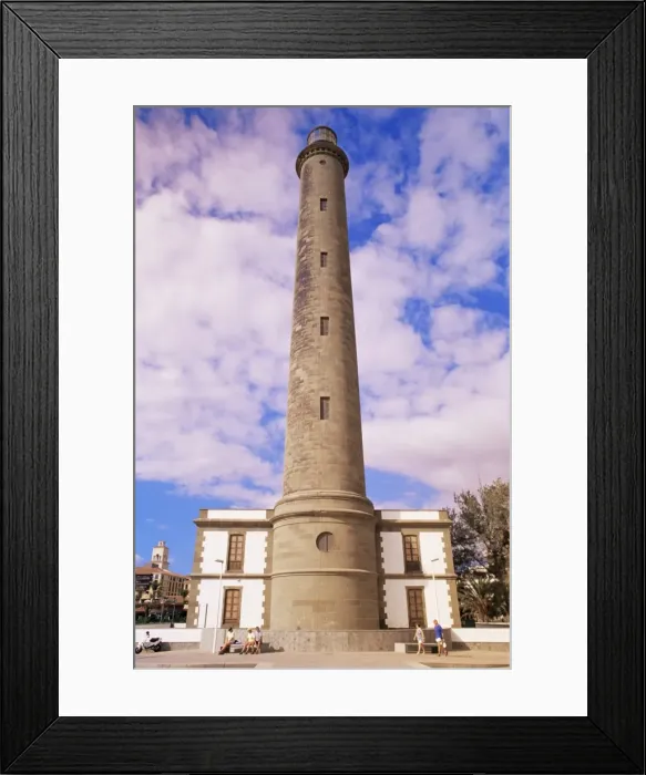 Framed Print : Lighthouse, Maspalomas, Gran Canaria, Canary Islands, Spain, Europe Framed Print : Lighthouse, Maspalomas, Gran Canaria, Canary Islands, Spain, Europe