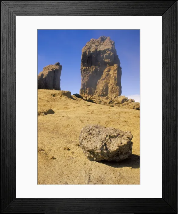 Framed Print : Roque Nublo (mountain peak), near Ayacata, Gran Canaria, Canary Islands Framed Print : Roque Nublo (mountain peak), near Ayacata, Gran Canaria, Canary Islands