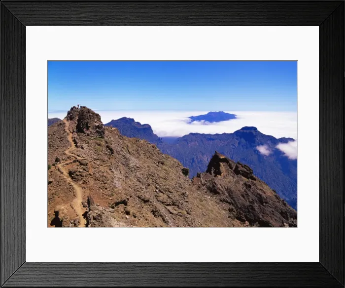Framed Print : View of Parc Nacional de la Caldera de Taburiente from Roque de los Muchachos Framed Print : View of Parc Nacional de la Caldera de Taburiente from Roque de los Muchachos