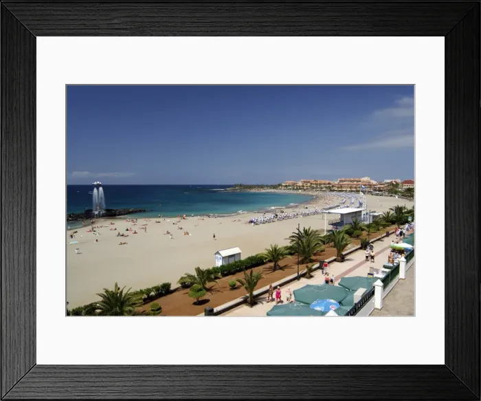 Framed Print : Playa de las Americas, Tenerife, Canary Islands, Spain, Atlantic, Europe Framed Print : Playa de las Americas, Tenerife, Canary Islands, Spain, Atlantic, Europe