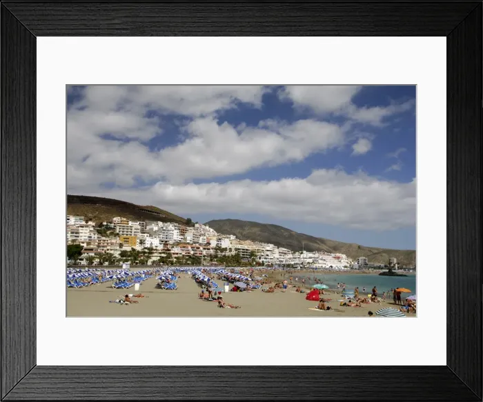 Framed Print : Playa de las Americas, Tenerife, Canary Islands, Spain, Atlantic, Europe Framed Print : Playa de las Americas, Tenerife, Canary Islands, Spain, Atlantic, Europe