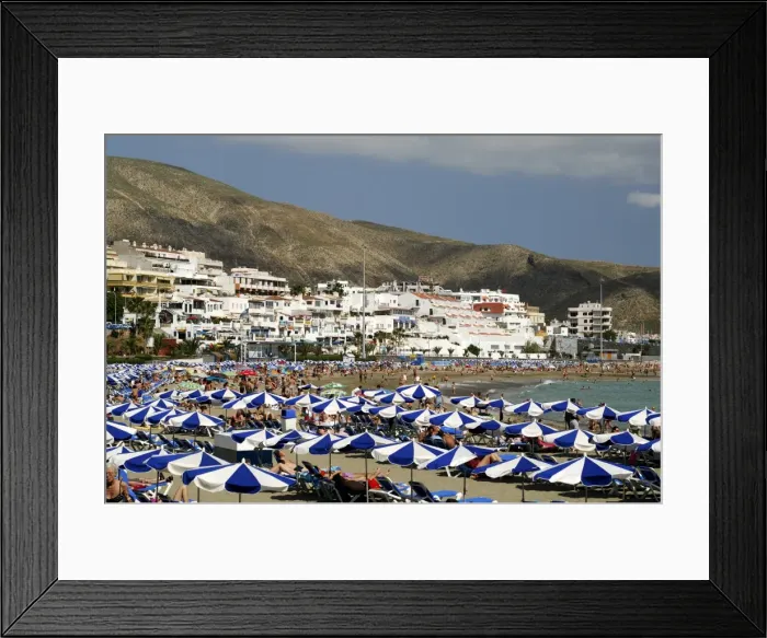 Framed Print : Playa de las Americas, Tenerife, Canary Islands, Spain, Atlantic, Europe Framed Print : Playa de las Americas, Tenerife, Canary Islands, Spain, Atlantic, Europe