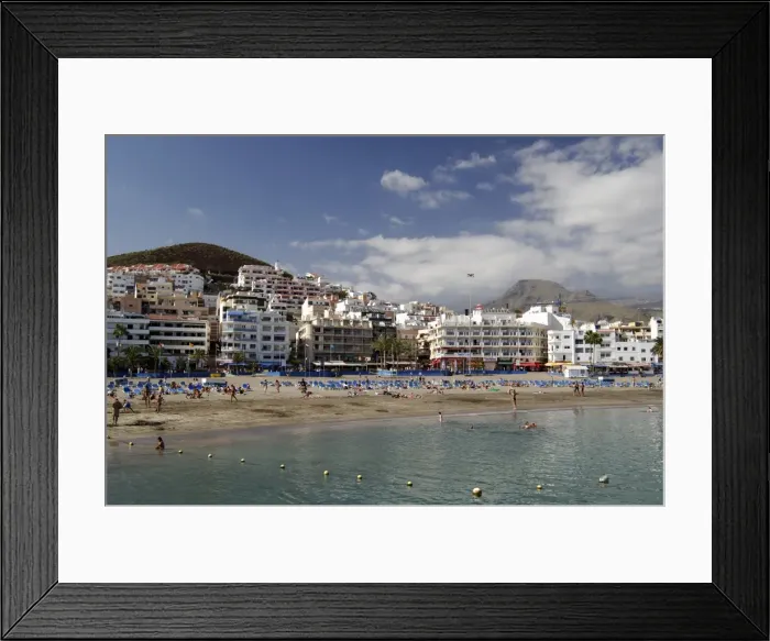 Framed Print : Los Cristianos, Tenerife, Canary Islands, Spain, Atlantic, Europe Framed Print : Los Cristianos, Tenerife, Canary Islands, Spain, Atlantic, Europe